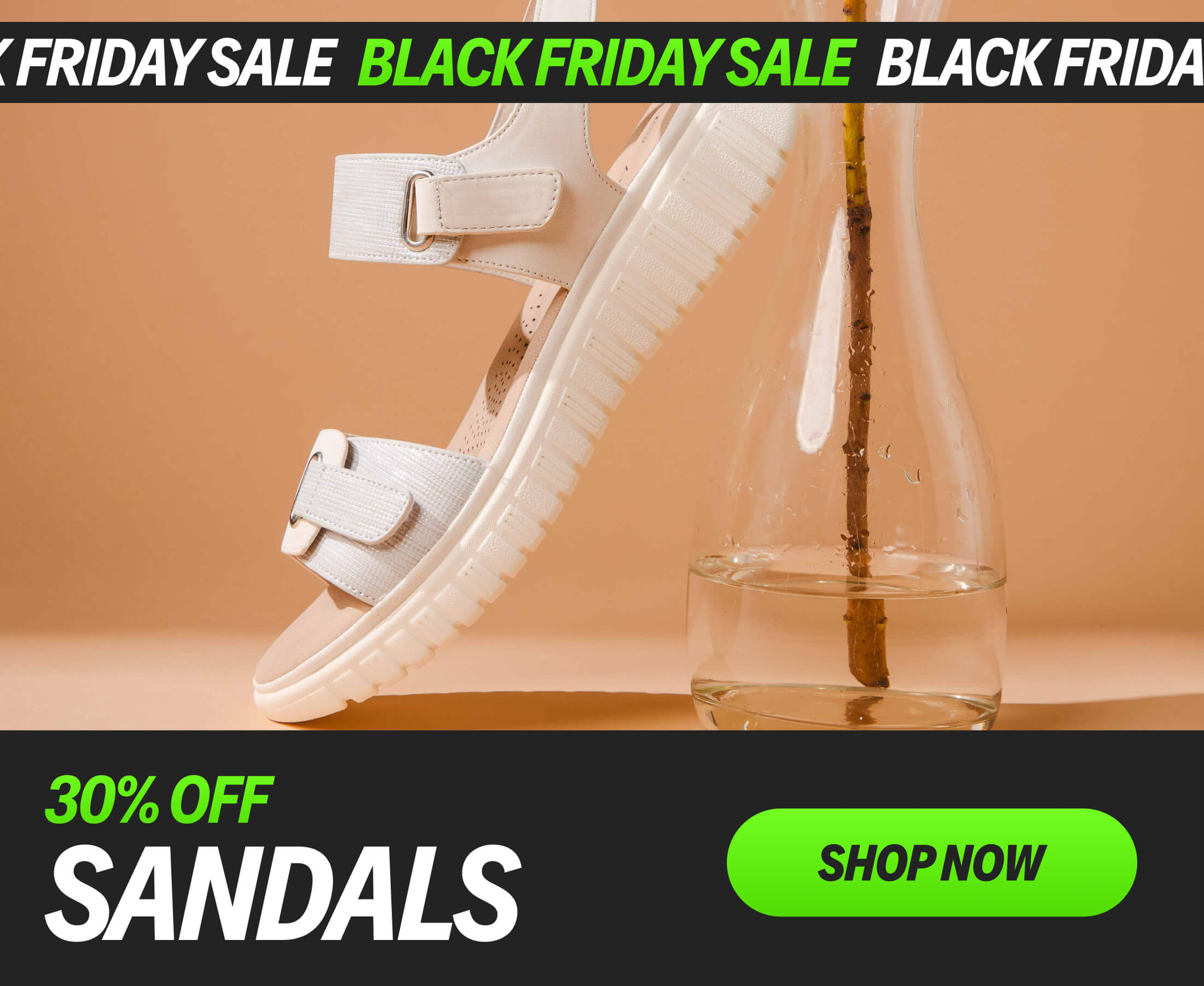 30% off sandals shop now