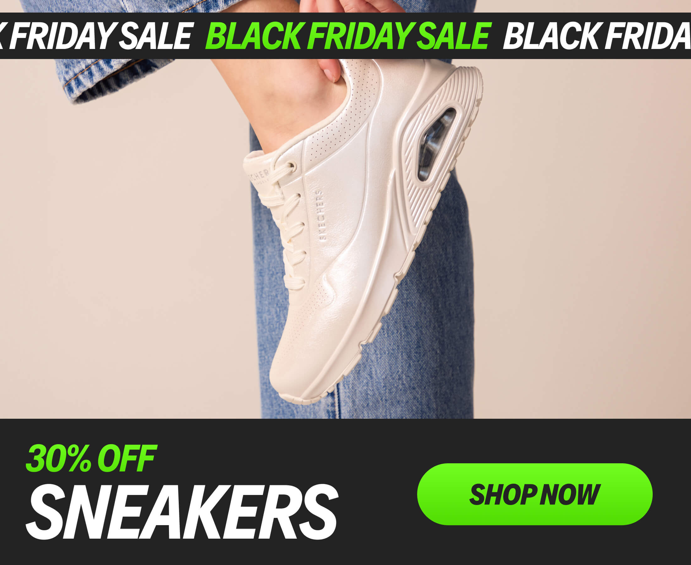 30% off sneakers shop now