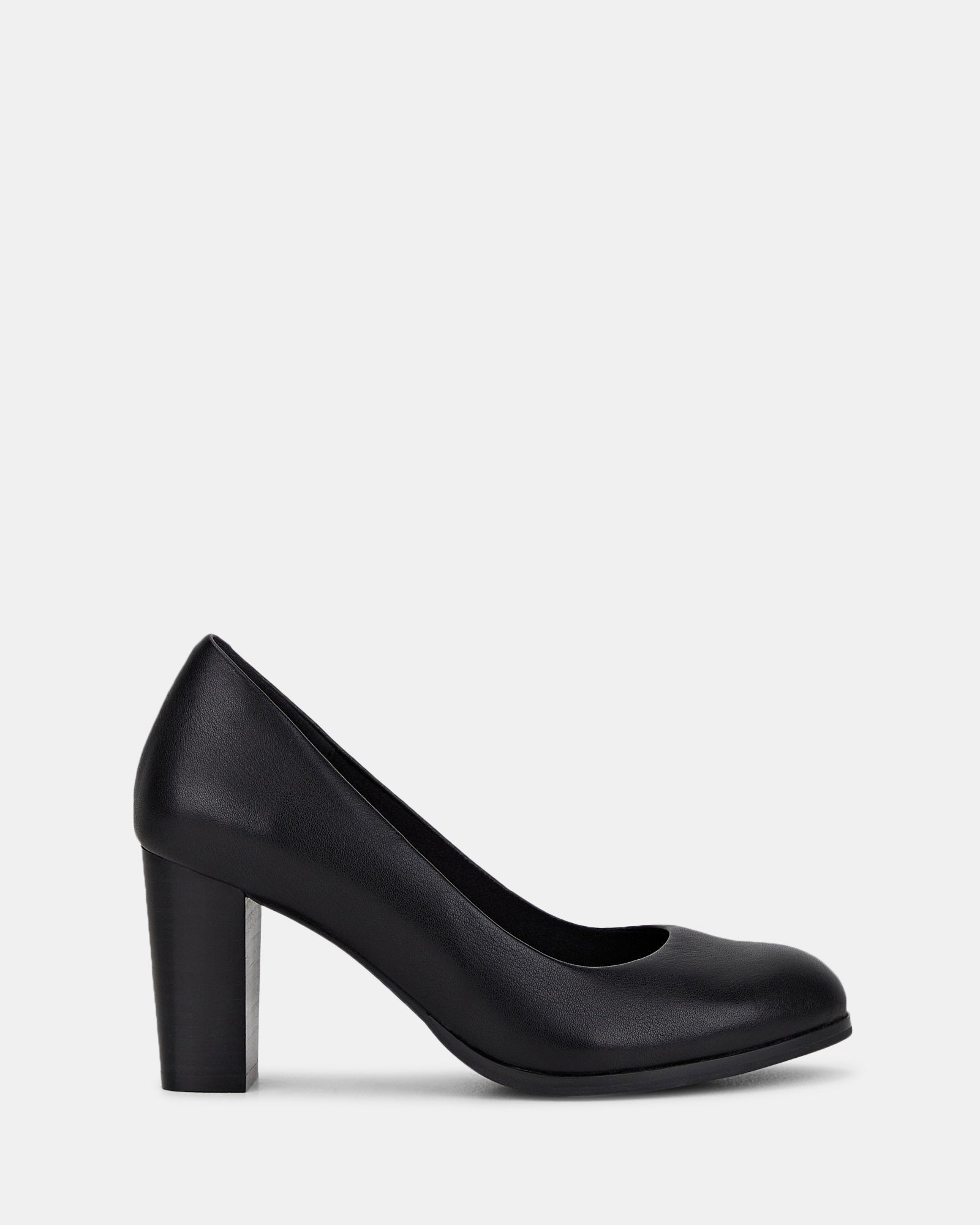 Buy Hush Puppies The Tall Pump Black Shoe Warehouse