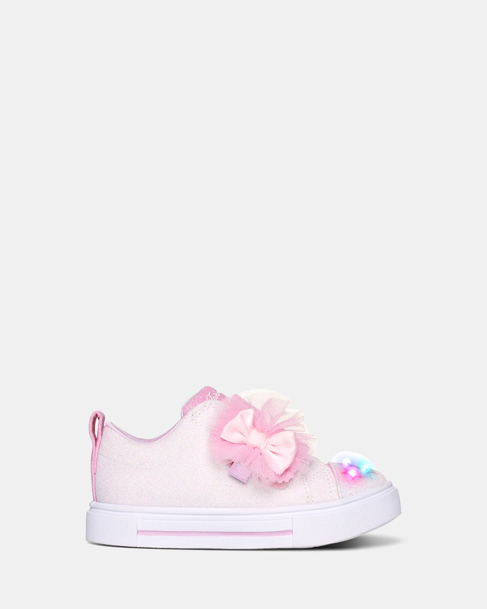 Skechers pink hotsell bow shoes