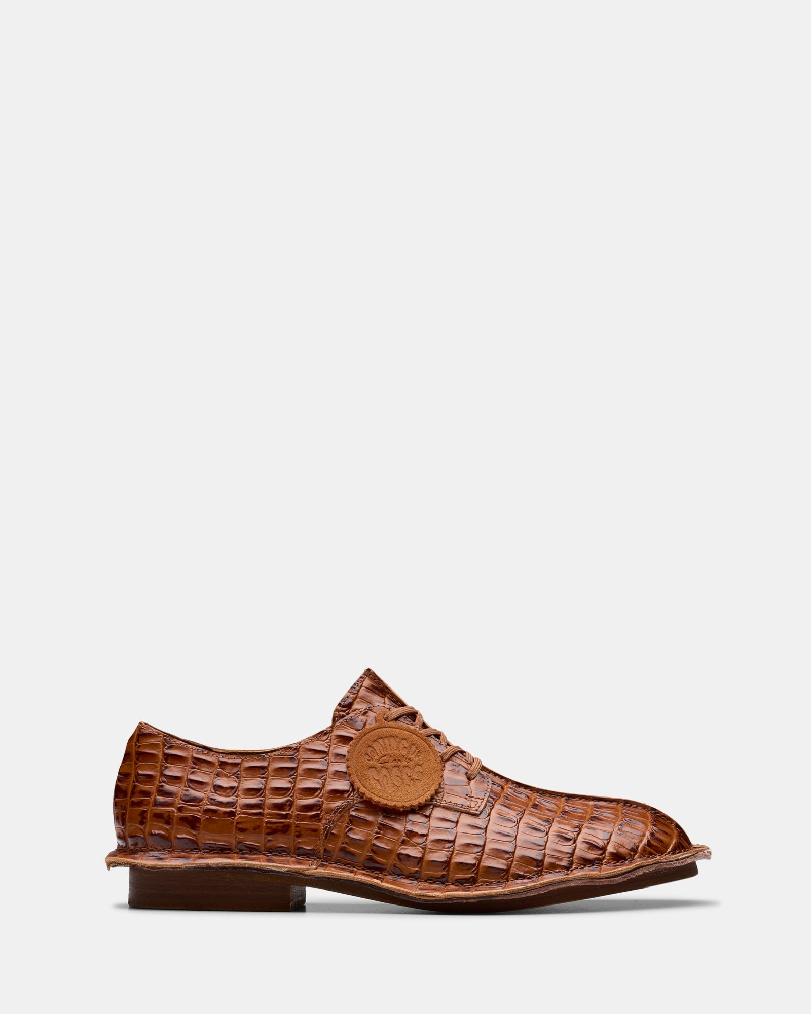 Cur Derby M Tan Leather  Shoe Warehouse