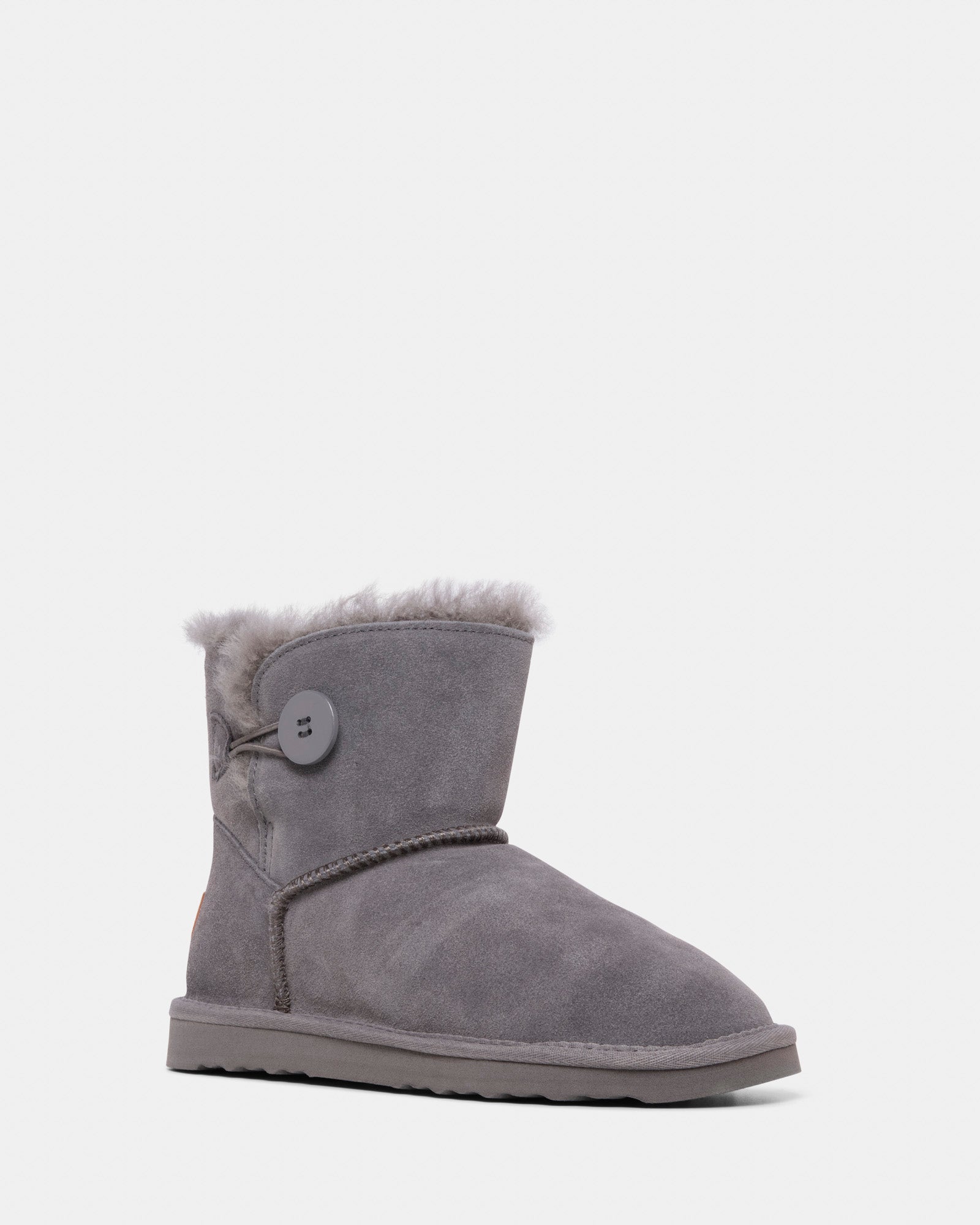 Button Ugg Dark Grey