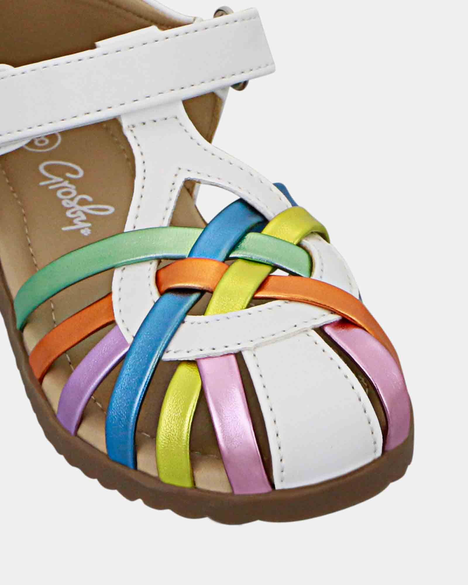 Keira 2 White/Metallic Multi