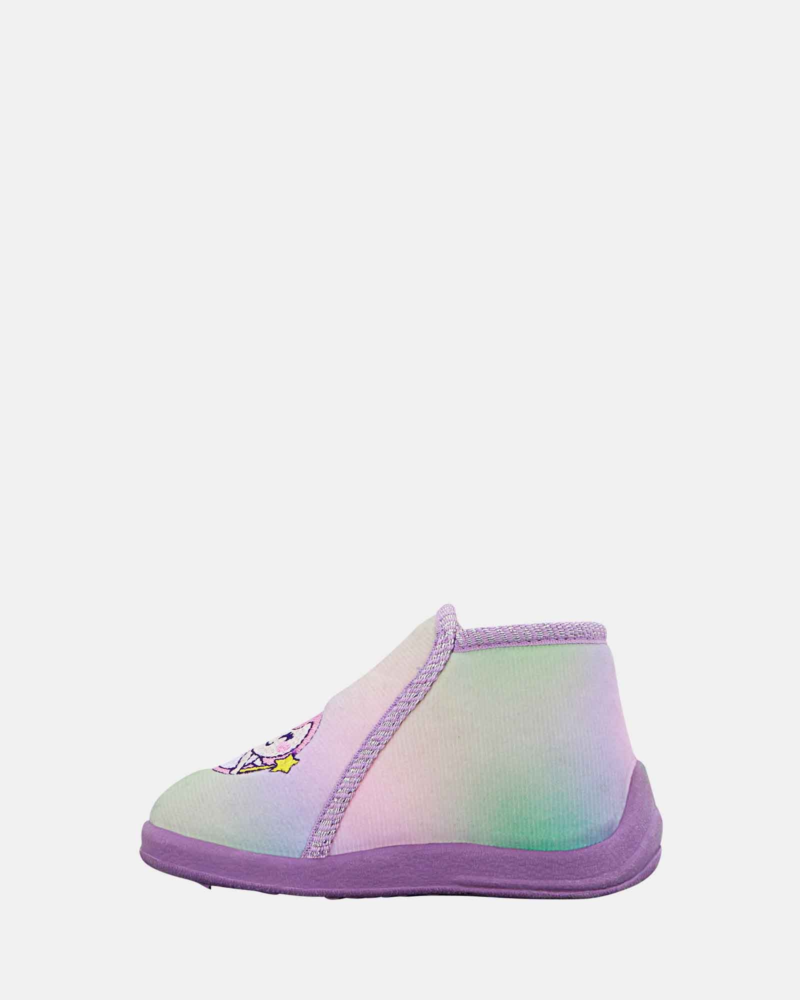 Mermaid Slipper Rainbow