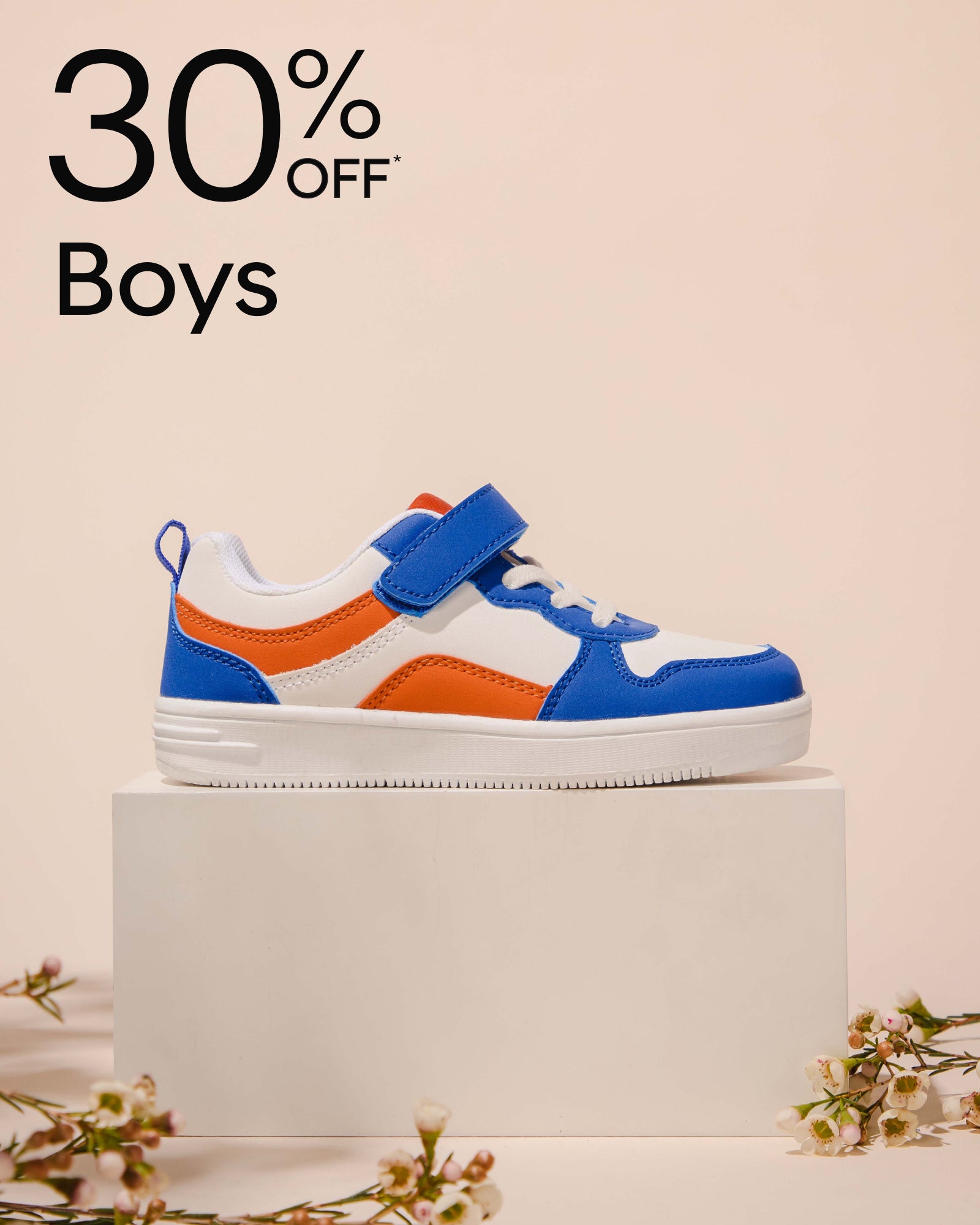 30% off boys big brands