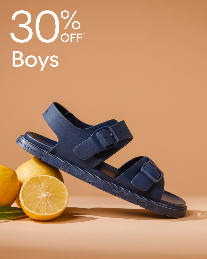 30% off boys sandals