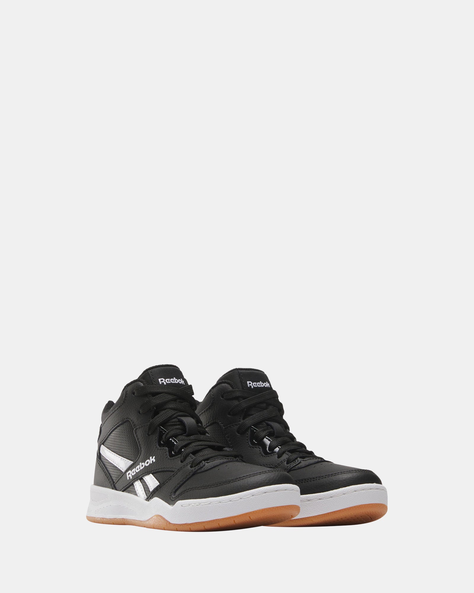 Reebok BB4500 Court Shoes - Preschool Black/White/Gum