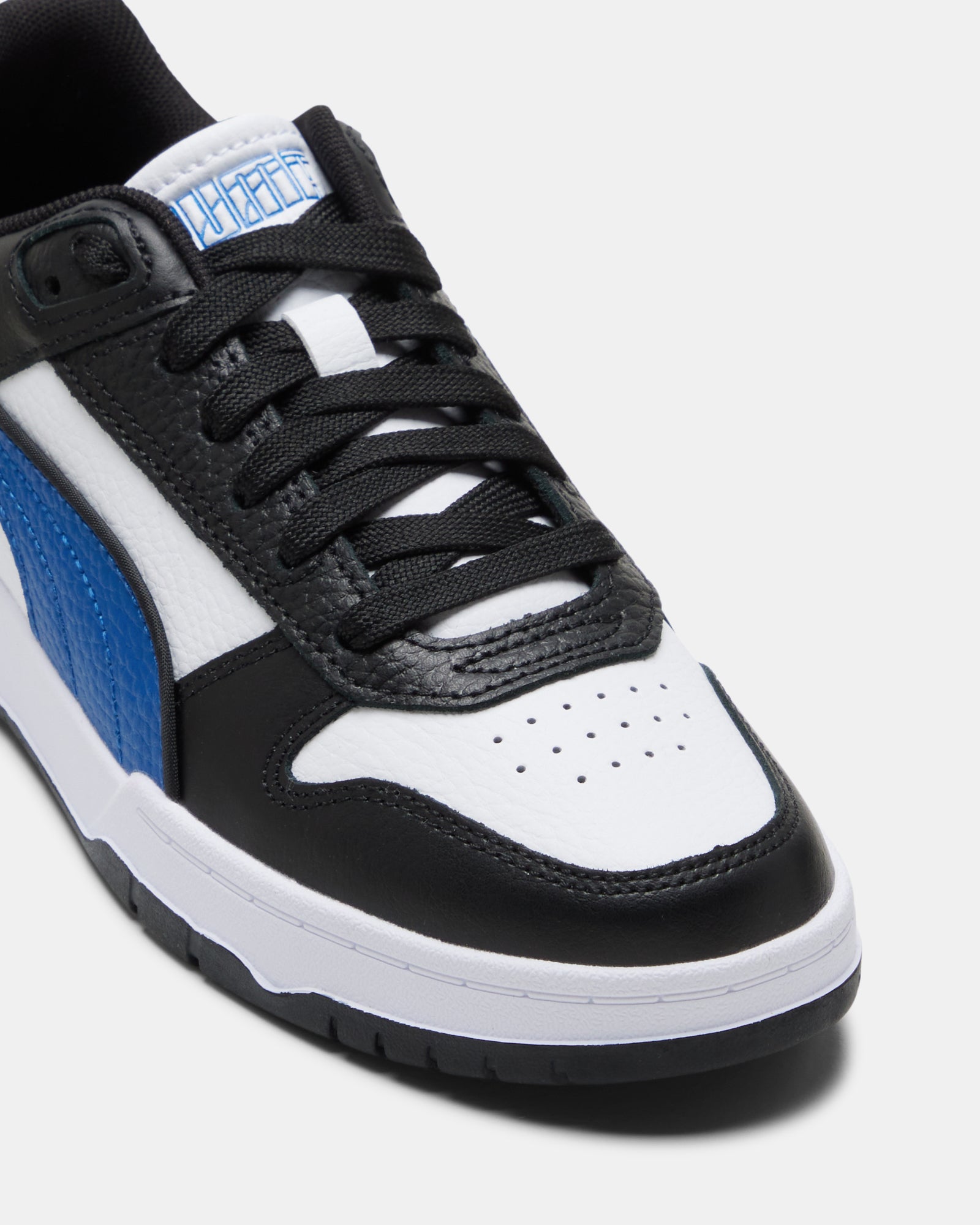 Rbd Game Low Jnr White/Blue/Black