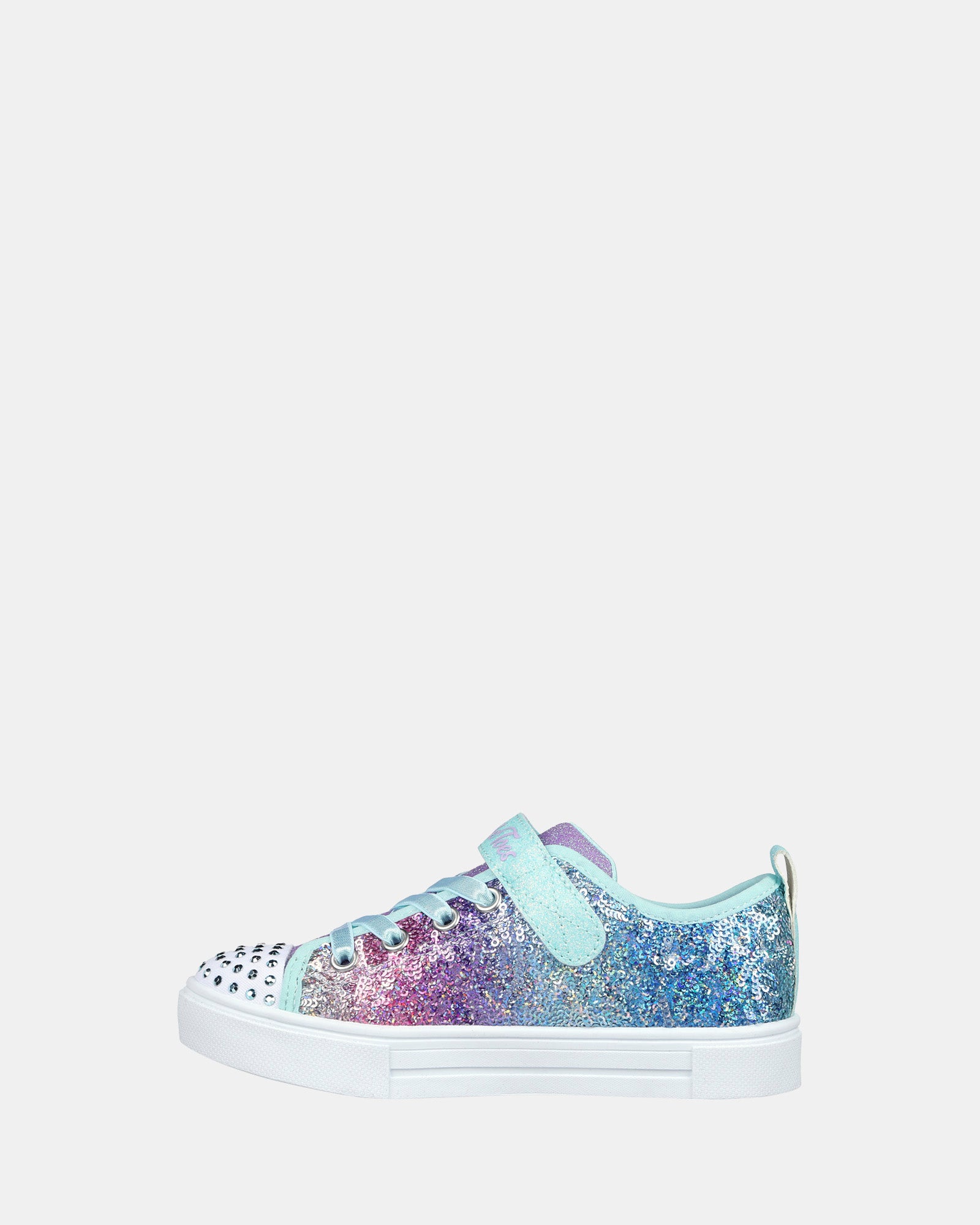 Twinkle Toes Sequin Flash Youth Light Blue/Multi