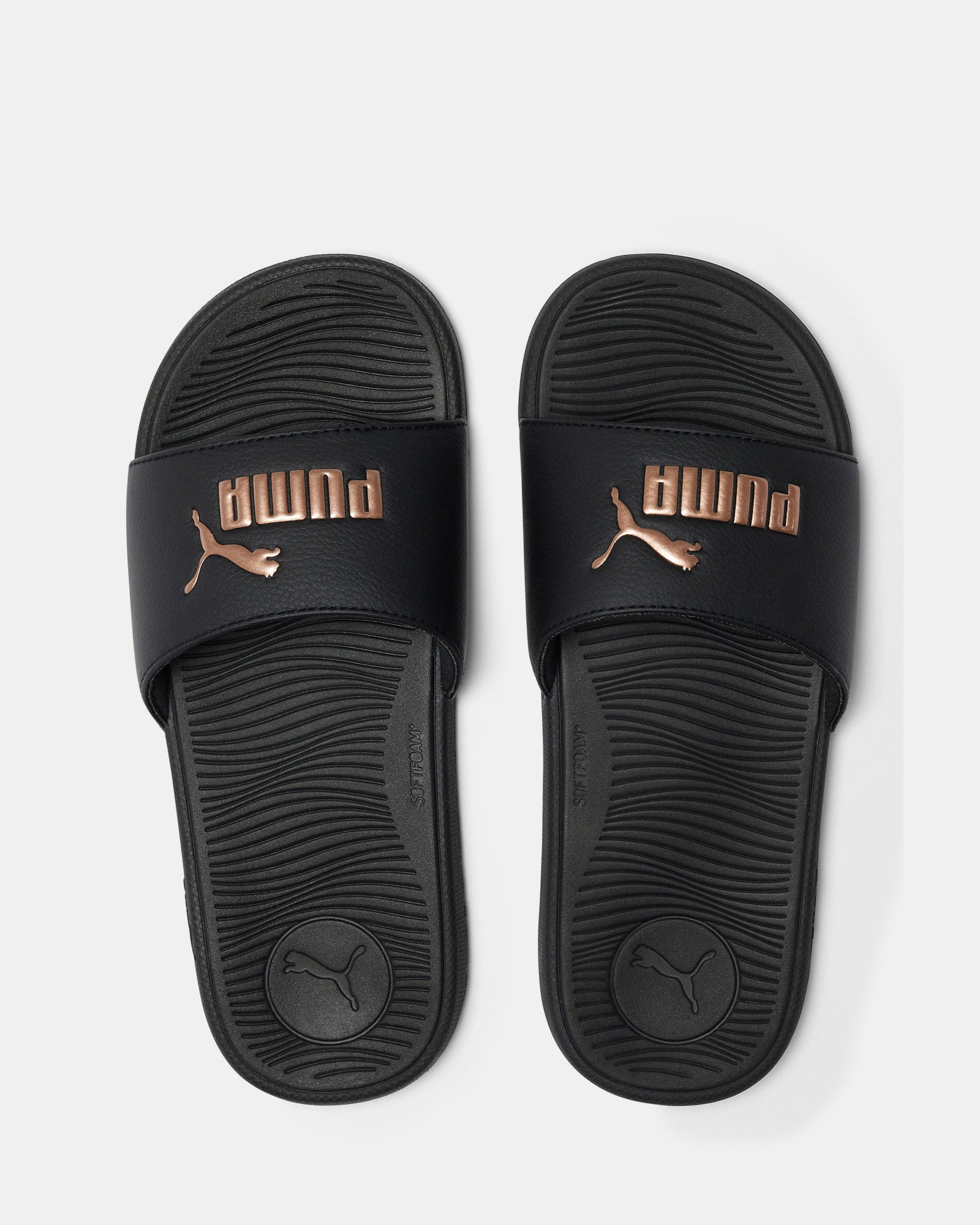 Puma slides rose gold online