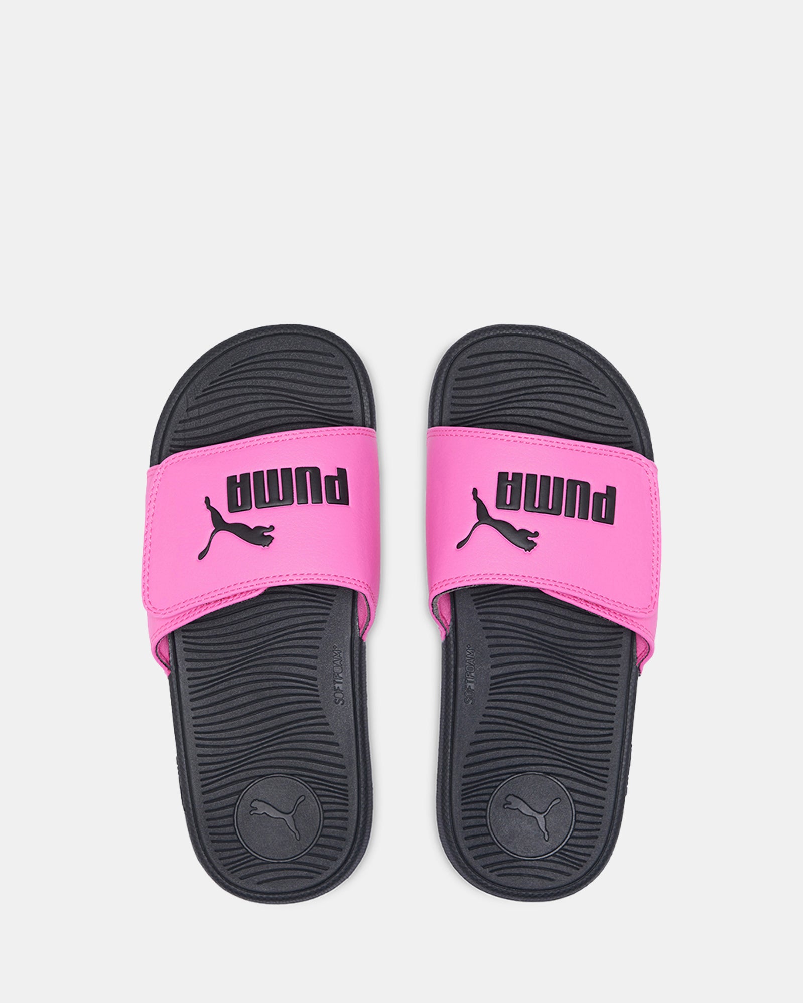 Puma sandals purple on sale