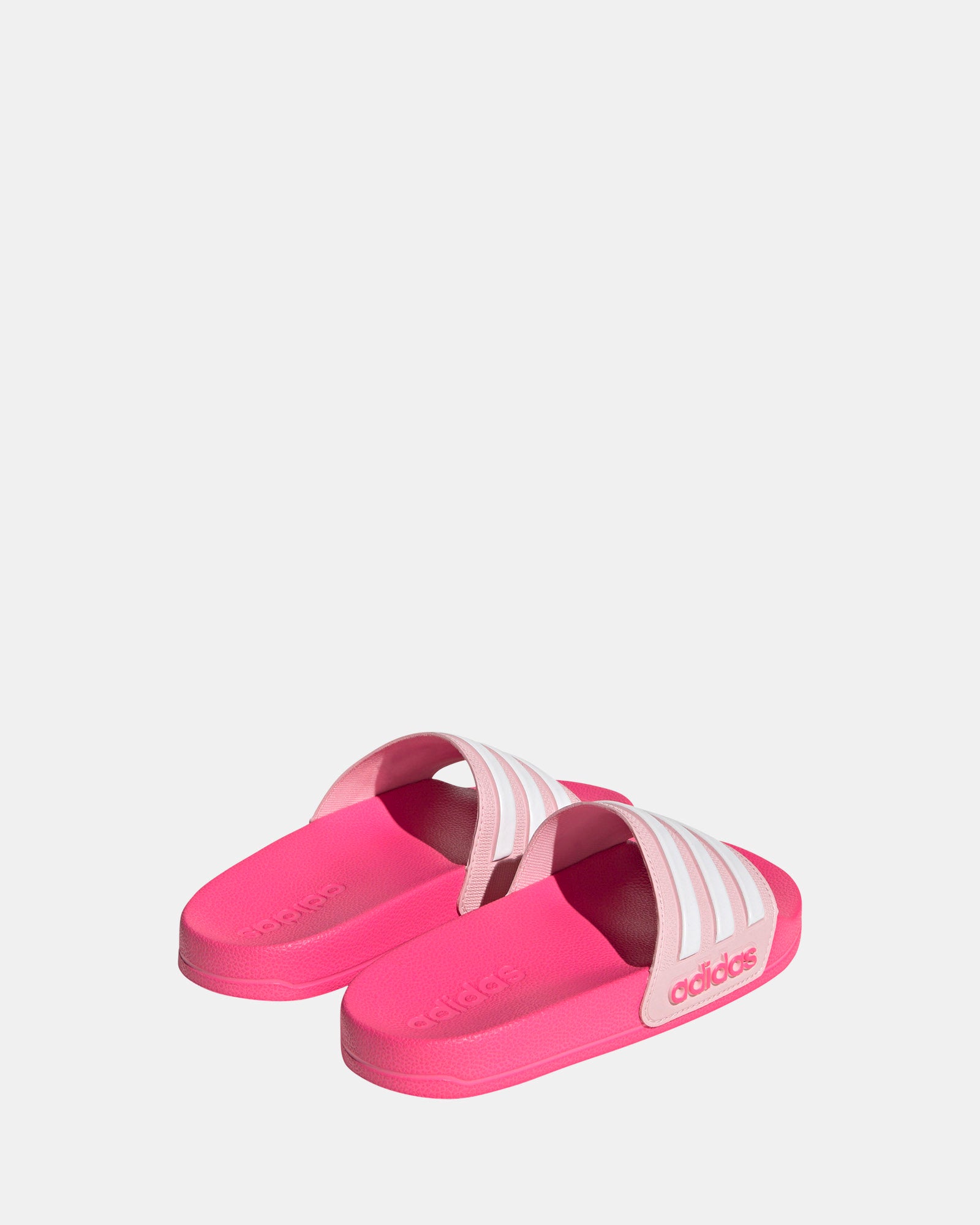 Adilette Shower Clear Pink White Pink Shoe Warehouse