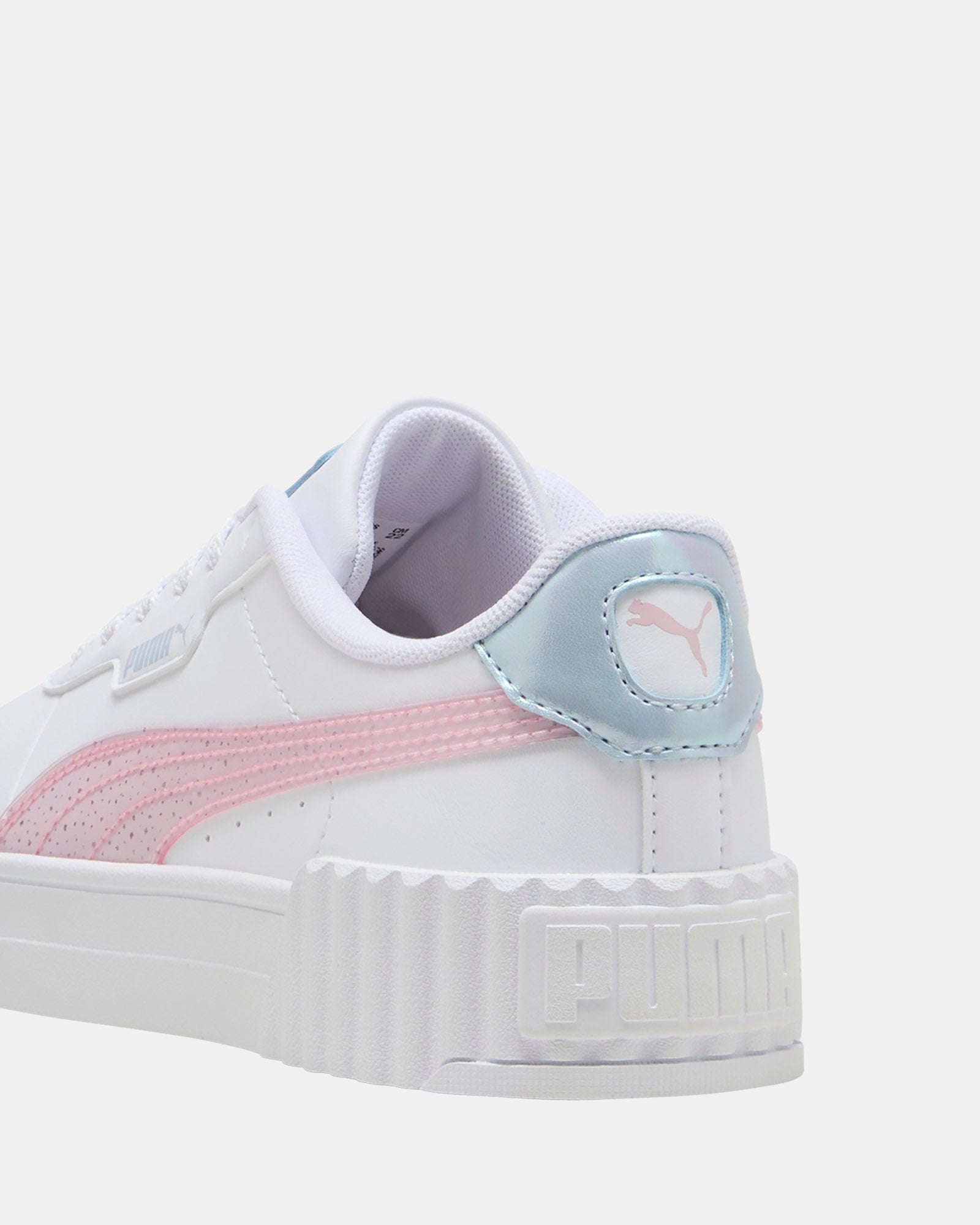 Buy Puma Blurry Dreams Jnr White/Mauve Shoe Warehouse