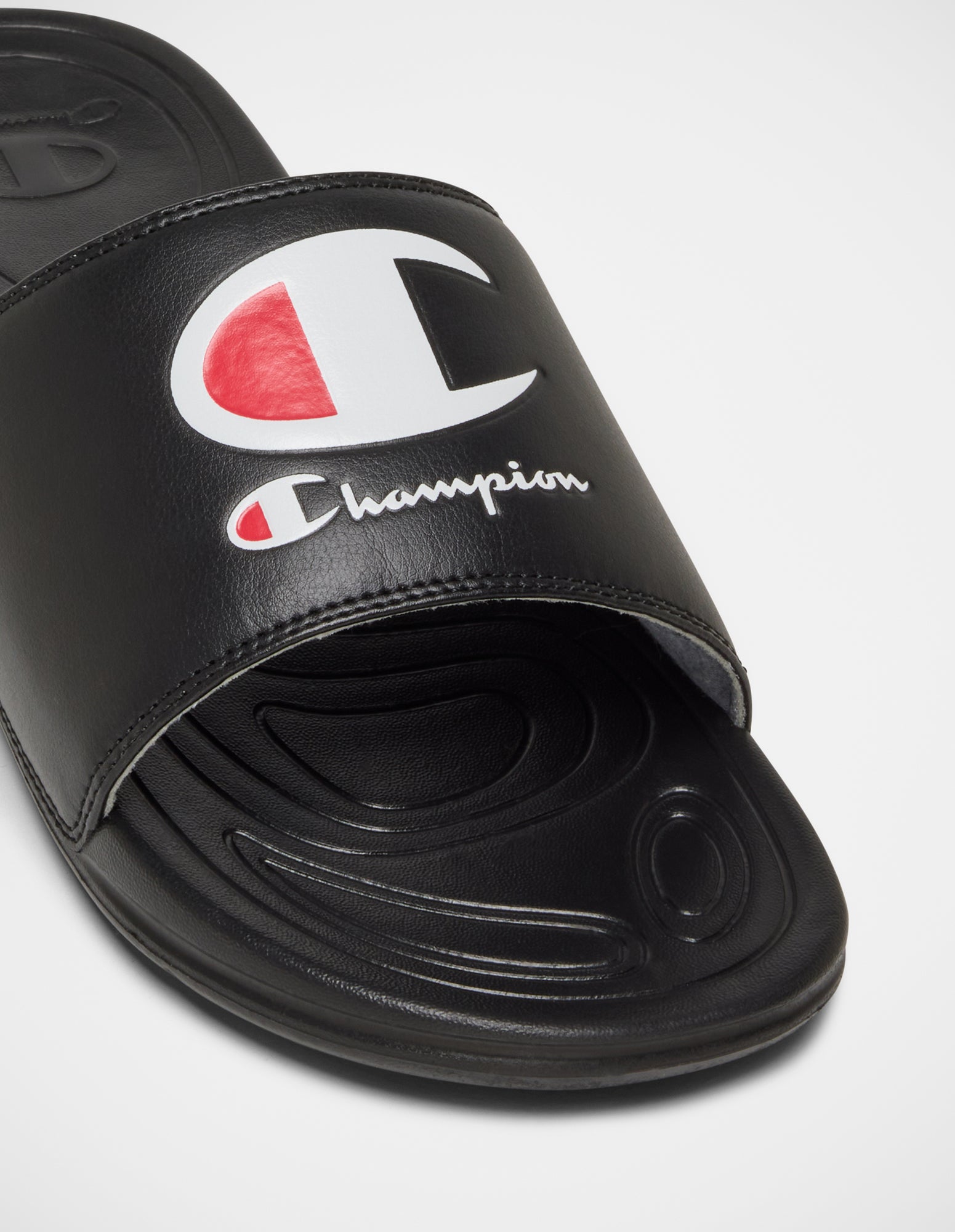 Ch M Mega Slide Black/Scarlet