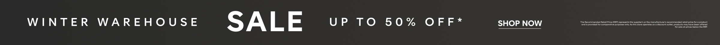 up to 50% off sale shop now