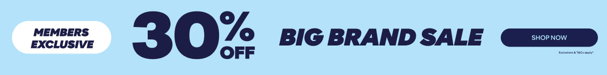 30% off big brand sale shop now