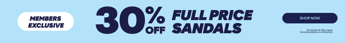30% off sandals shop now