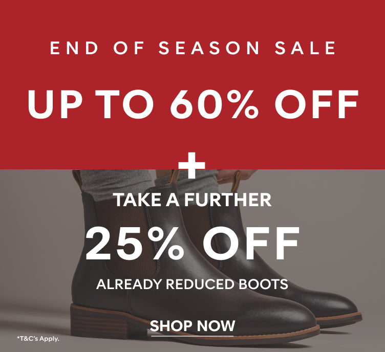 up to 60% off + take a further 25% off boots shop now