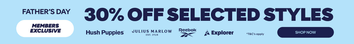 30% off selected mens styles log in to shop 30% off