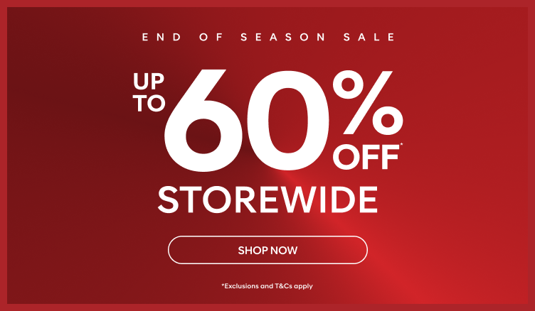 end of season sale up to 60% off storewide