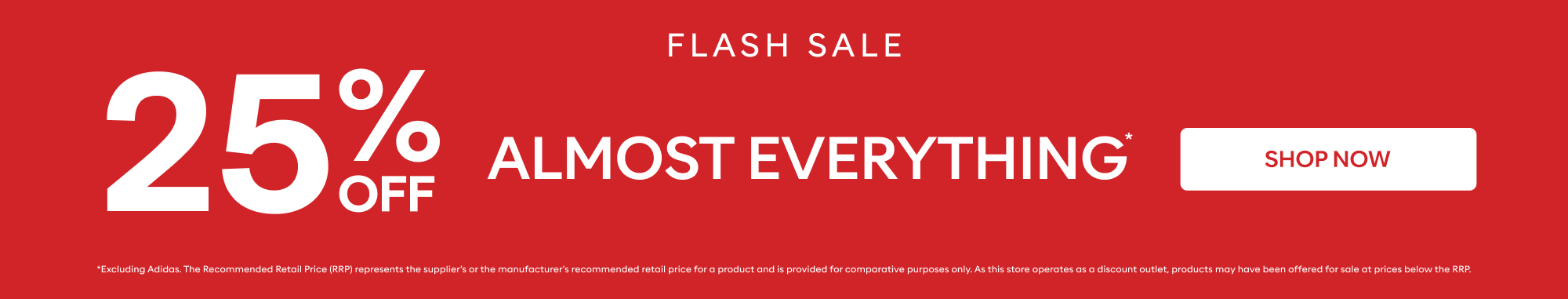 25% off almost everything