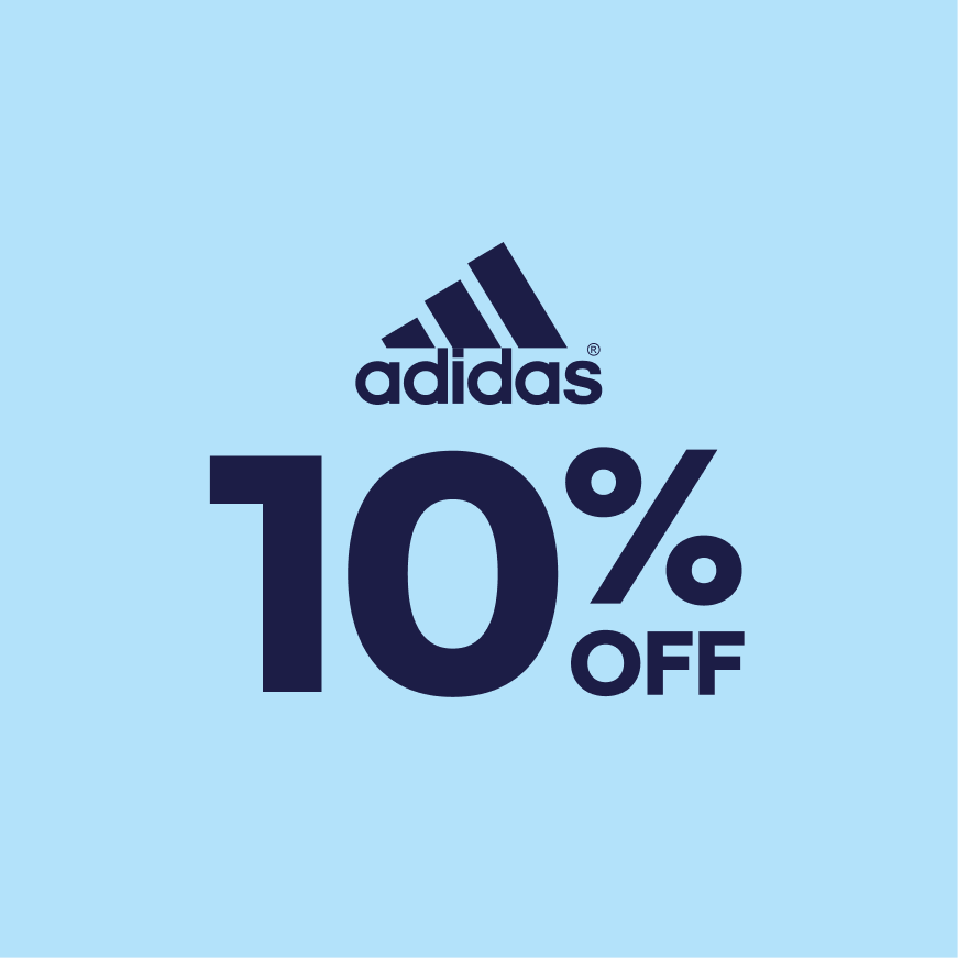 10% off adidas