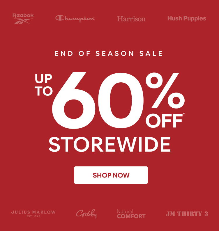 up to 60% off storewide shop now