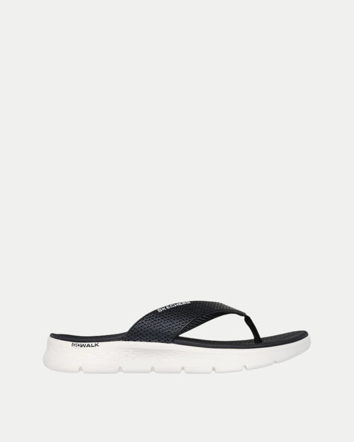 Go Walk Flex Sandal-Eve Black/White