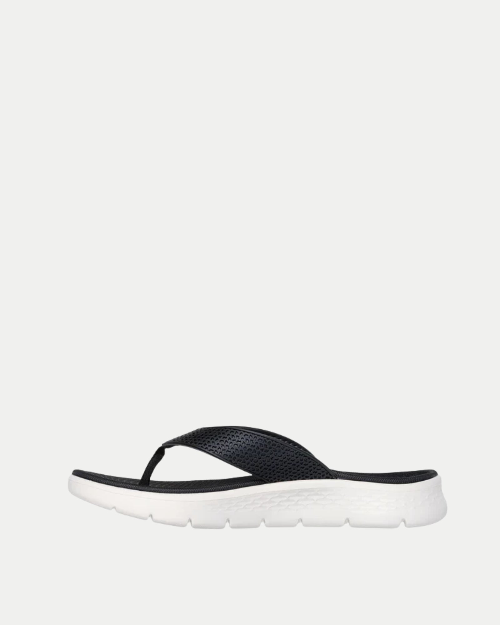 Go Walk Flex Sandal-Eve Black/White
