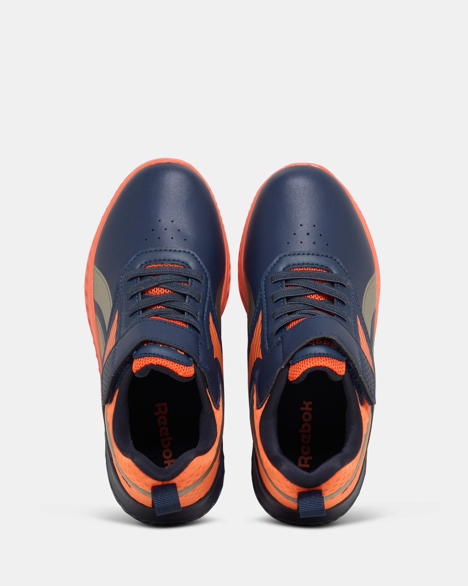 Reebok Rush Runner 5 Synthetic Vector Navy/Pump Orange