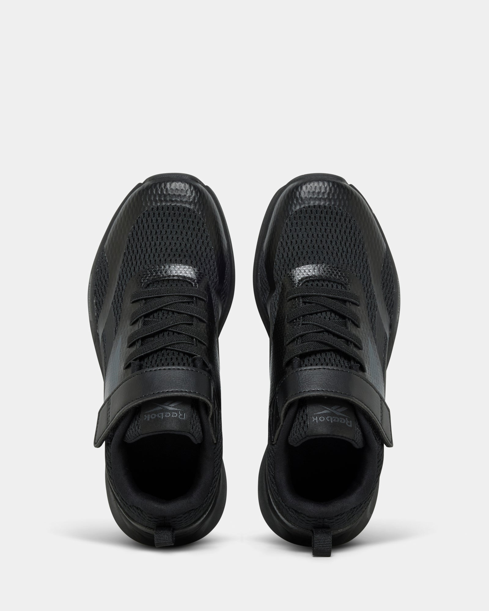 Energen Run Elastic Lace & Top Black/Black/Grey 6