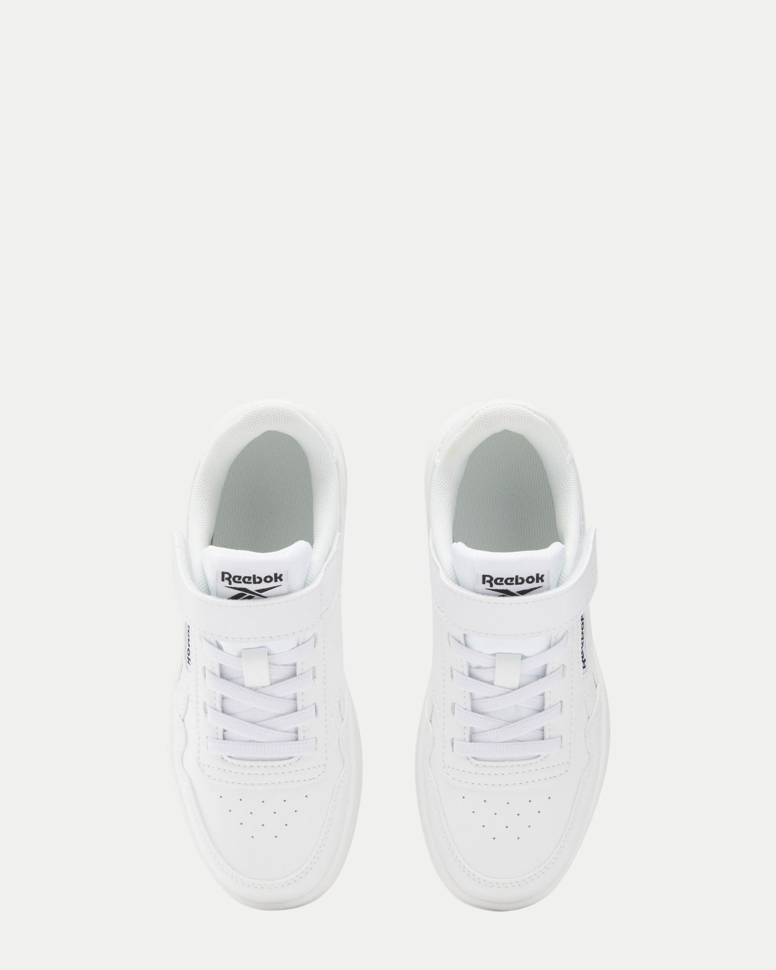 Reebok Court Advance Elastic And Top Strap White/White/White
