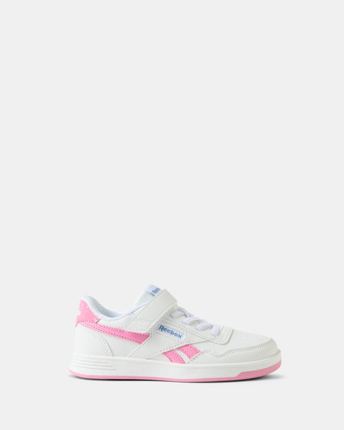Court Advance Elaslace&topstrp White/Playfulpink/Warpedblue