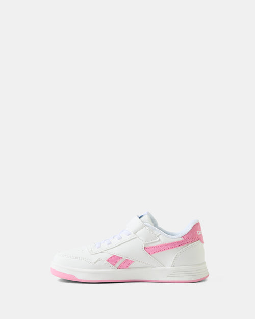 Court Advance Elaslace&topstrp White/Playfulpink/Warpedblue