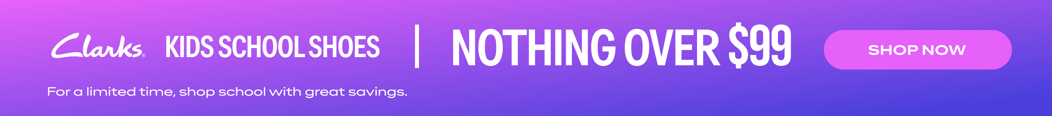 kids nothing over $99 school shoes shop now