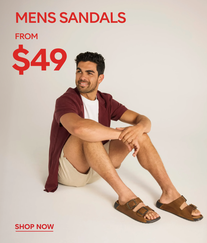 mens sandals from $49