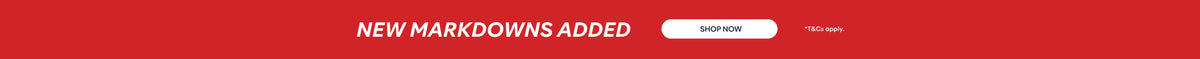 new markdowns added shop now