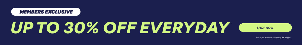 member exclusive up to 30% off every day shop now