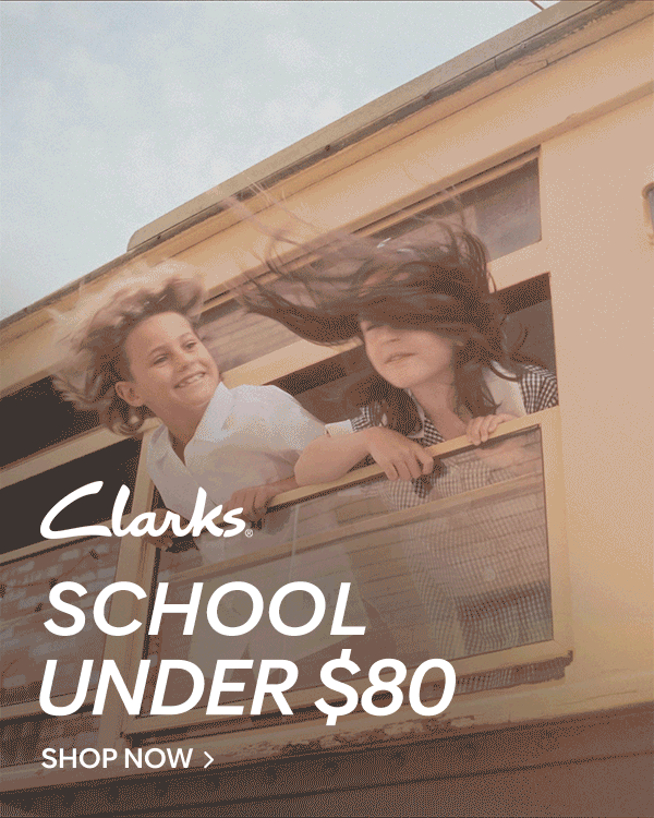 Clarks under $80 school shoes